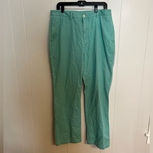 Vineyard vines, men’s pants, mint green size 35X 32‎